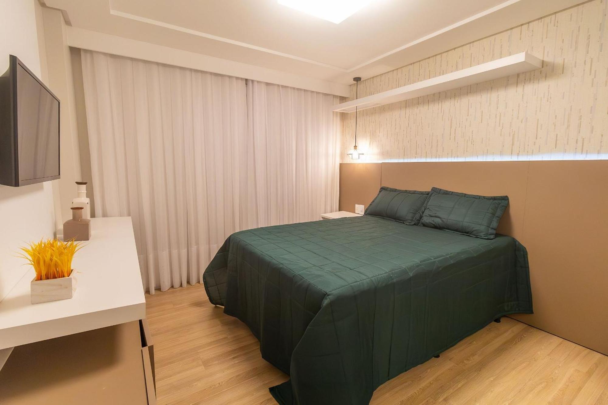 Varandas Do Atlantico 101A - Excelente Apartamento Em Condominio De Luxo A Beira Mar - Piscina Climatizada - Academia - Bombinhas Dış mekan fotoğraf