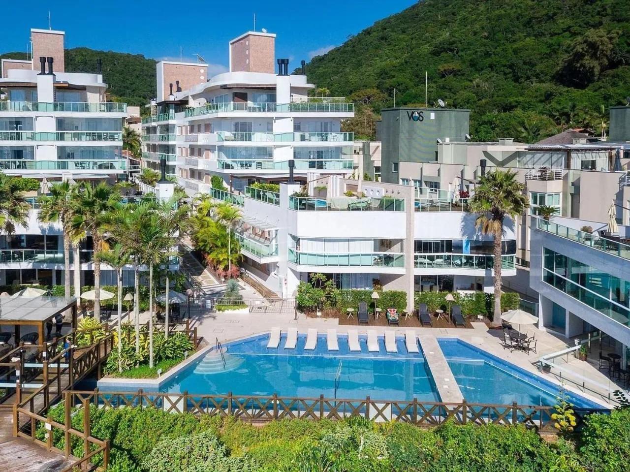 Varandas Do Atlantico 101A - Excelente Apartamento Em Condominio De Luxo A Beira Mar - Piscina Climatizada - Academia - Bombinhas Dış mekan fotoğraf