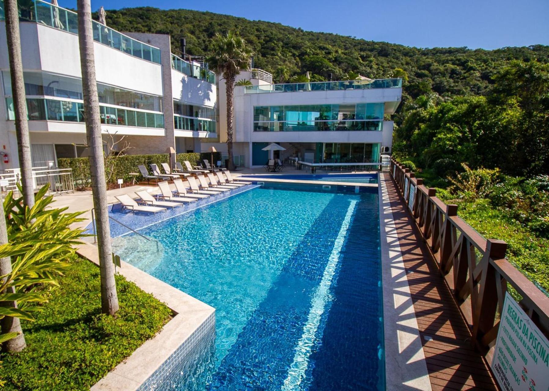 Varandas Do Atlantico 101A - Excelente Apartamento Em Condominio De Luxo A Beira Mar - Piscina Climatizada - Academia - Bombinhas Dış mekan fotoğraf