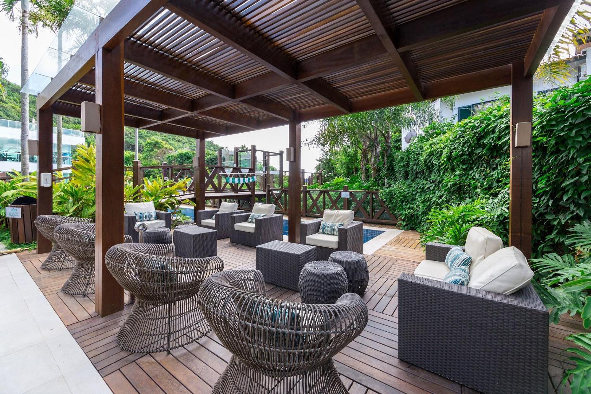 Varandas Do Atlantico 101A - Excelente Apartamento Em Condominio De Luxo A Beira Mar - Piscina Climatizada - Academia - Bombinhas Dış mekan fotoğraf