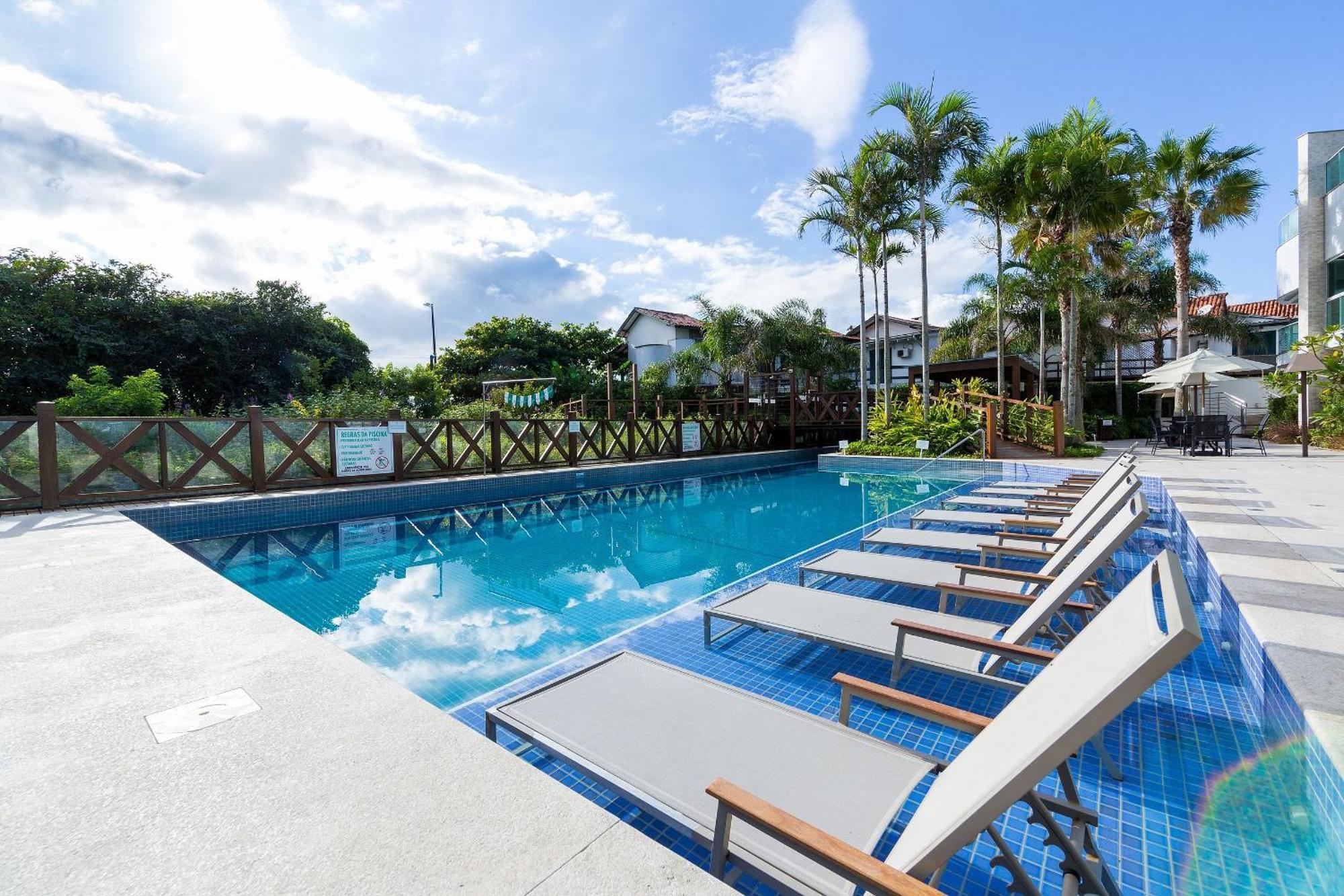Varandas Do Atlantico 101A - Excelente Apartamento Em Condominio De Luxo A Beira Mar - Piscina Climatizada - Academia - Bombinhas Dış mekan fotoğraf