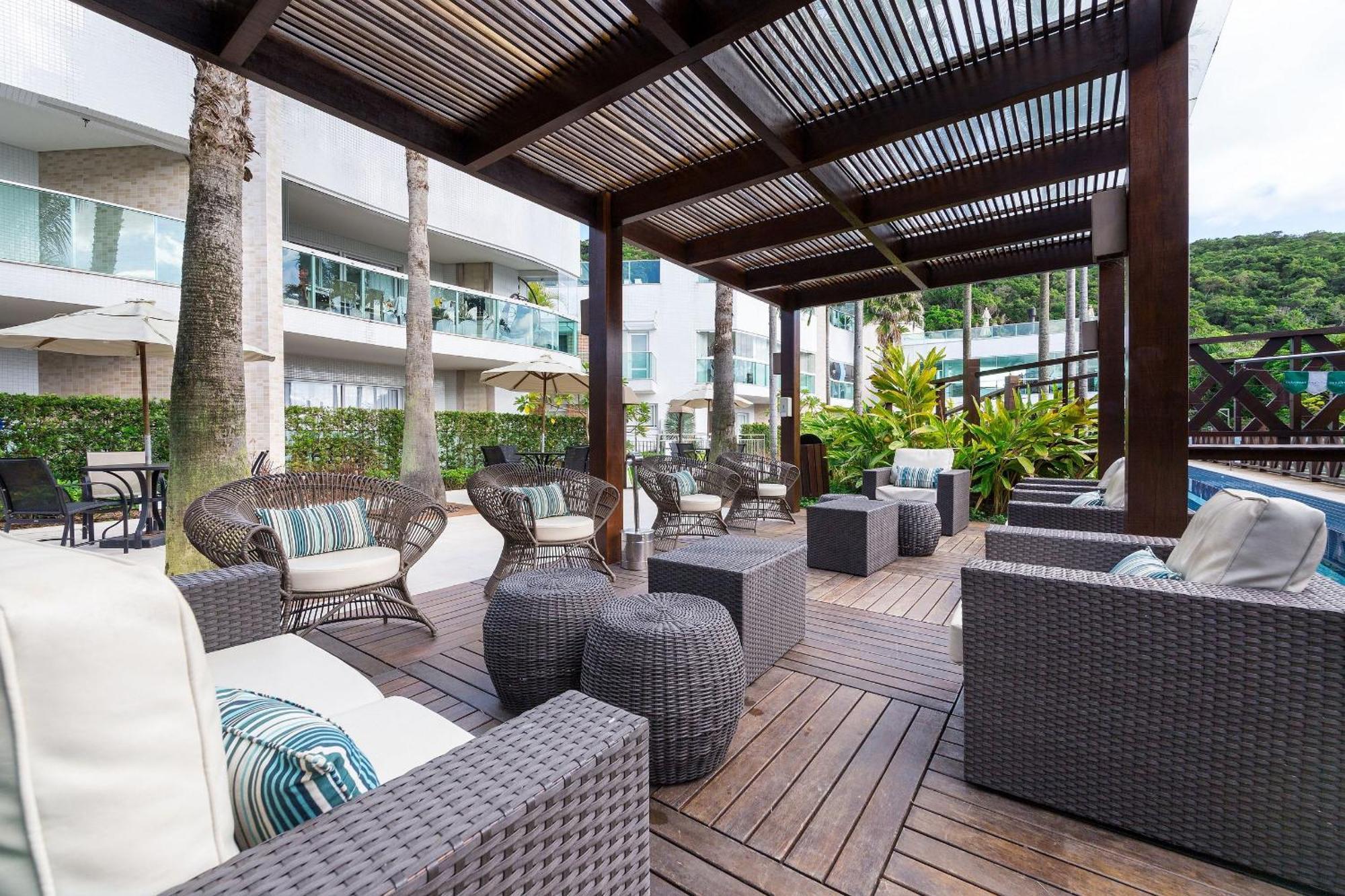 Varandas Do Atlantico 101A - Excelente Apartamento Em Condominio De Luxo A Beira Mar - Piscina Climatizada - Academia - Bombinhas Dış mekan fotoğraf