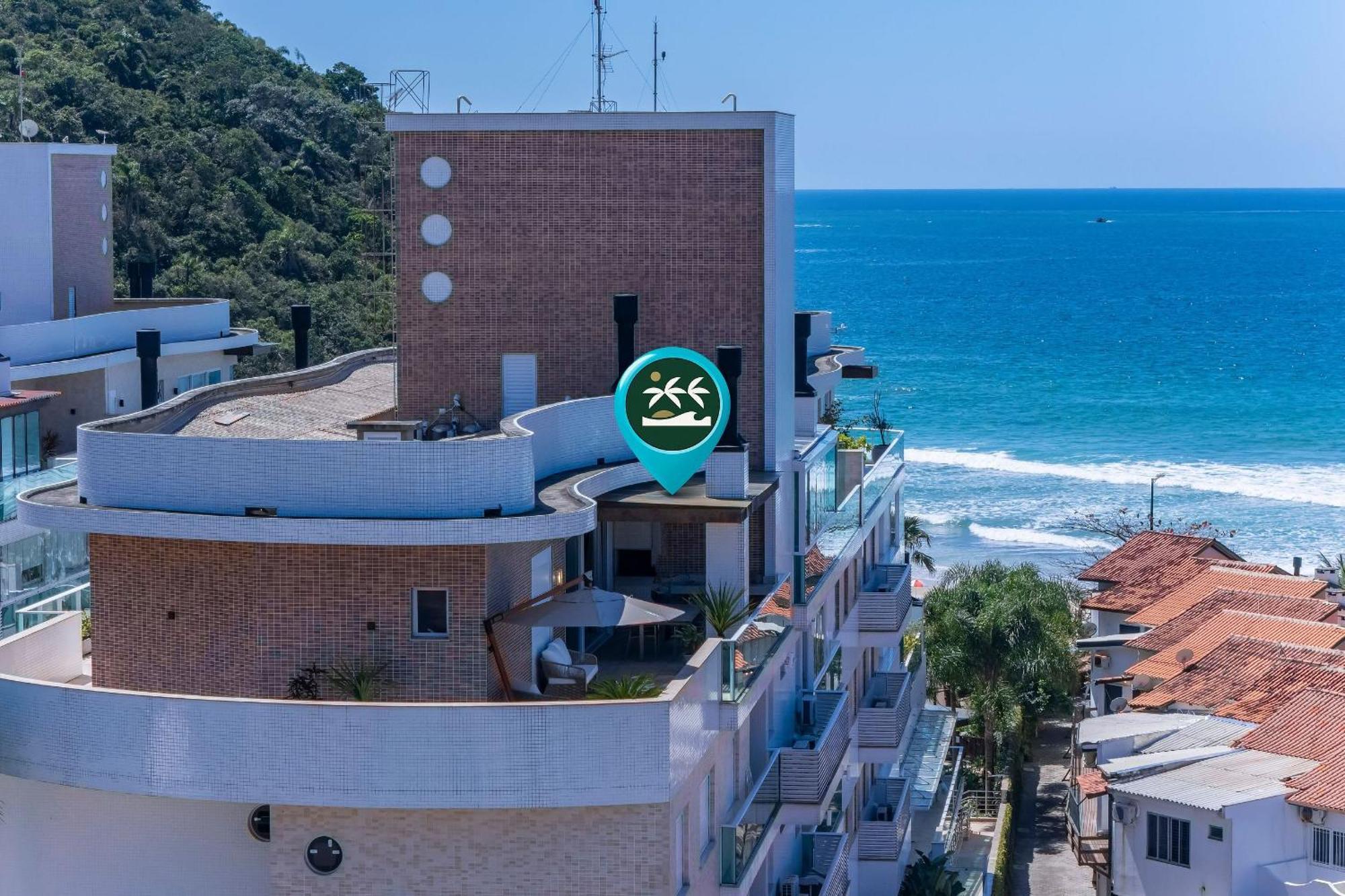 Varandas Do Atlantico 101A - Excelente Apartamento Em Condominio De Luxo A Beira Mar - Piscina Climatizada - Academia - Bombinhas Dış mekan fotoğraf